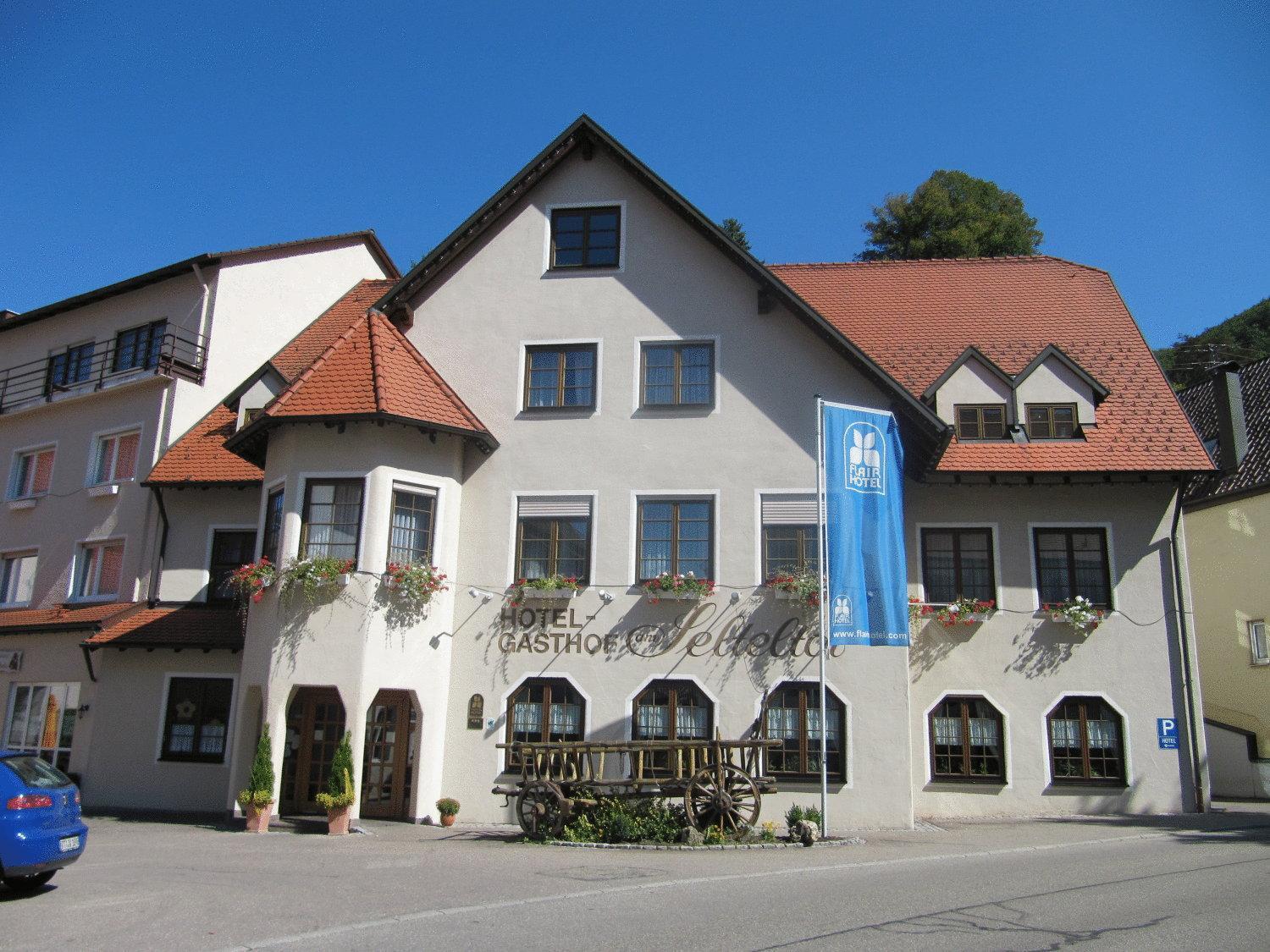 Hotel Gasthof Am Selteltor Wiesensteig Exterior photo